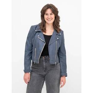 NEW MAURITIUS reanon leather jacket in blue